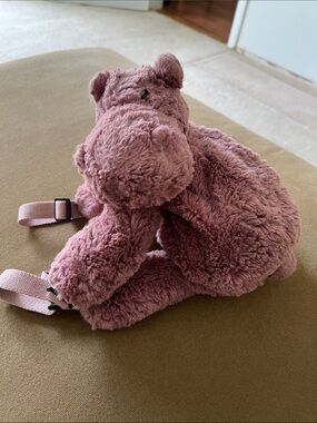Jellycat Huggady Hippo Backpack